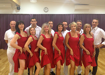 La Troupe 1001 Danses en démonstration